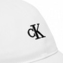 Gorra de Sarga con Logo  CALVIN KLEIN