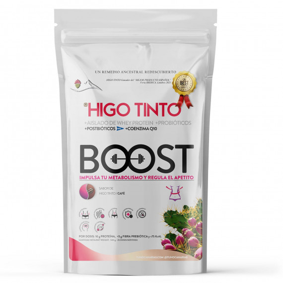 TUNO CANARIAS HIGO TINTO BOOST 500GR CAFE