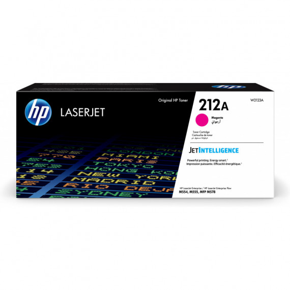 HP Toner W2123A Magenta Nº 212A