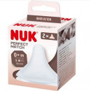 NUK Perfect Match Tetina Silicona Anticolico Flujo S 2 Unidades