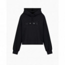 Sudadera con Capucha y Logotipo de Strass de Armaní Exchange  ARMANI EXCHANGE