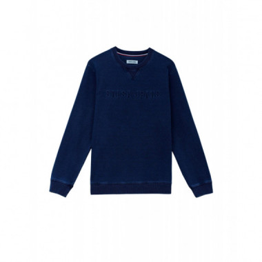 Jerséis y Sudaderas Sudadera SALSA JEANS con Logo Dark Blue