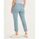 Pantalones Pantalón Chino DOCKERS de Mujer Slim Fit Weekend Tourmaline
