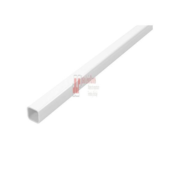 Tubo Cuadrado 20x20-1m Alum Blanco