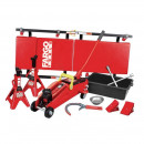 Kit 3 Pcs Gato+camilla+caballetes  FARGO TOOLS 2 Ton