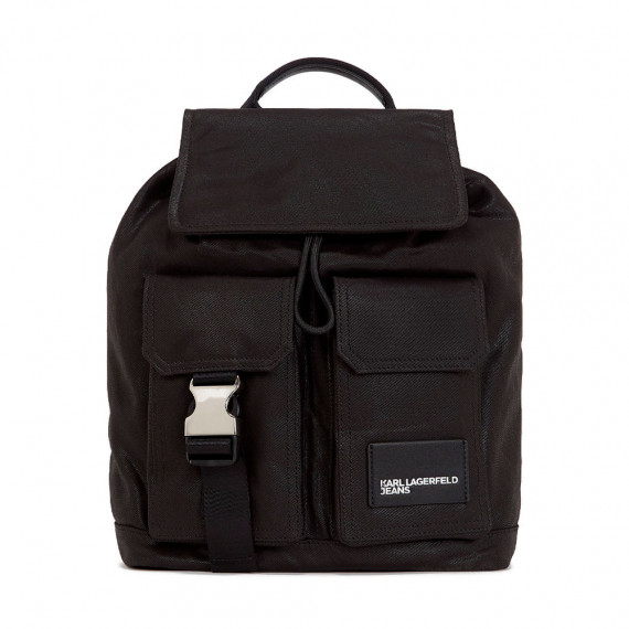Mochila Utility de Tejido Vaquero Recubierto  KARL LAGERFELD JEANS