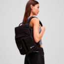Mochila Utility de Tejido Vaquero Recubierto  KARL LAGERFELD JEANS
