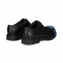 Punta Azul Wallaby Piel Negro  CAMPER