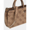 Bolso de Mano Lorelei con Logotipo 4G de GUESS