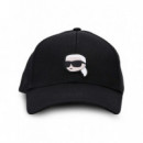 KARL LAGERFELD - Ikon Cap - 999 - A1W33037/999