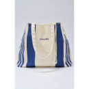 Bolsos Bolso de Playa SALSA JEANS Rayas Navy