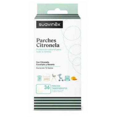 SUAVINEX Parches con Citronela 36 Parches