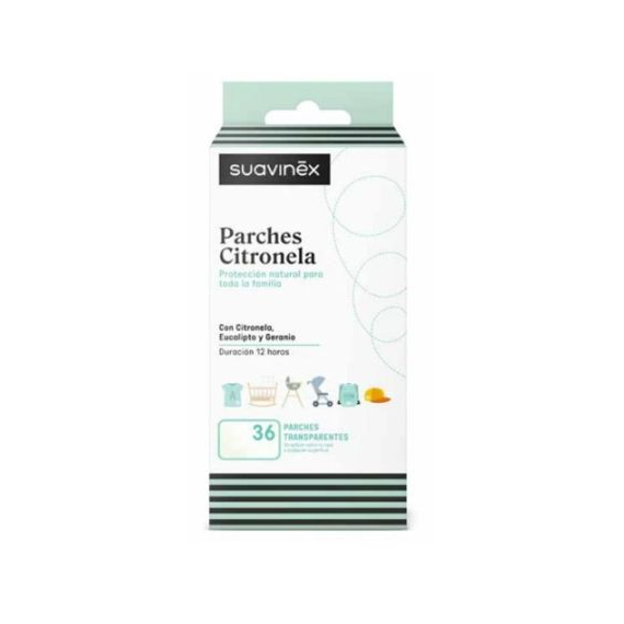 SUAVINEX Parches con Citronela 36 Parches
