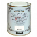 Pintura Chalky Muebles Blanco Tiza 750 Ml
