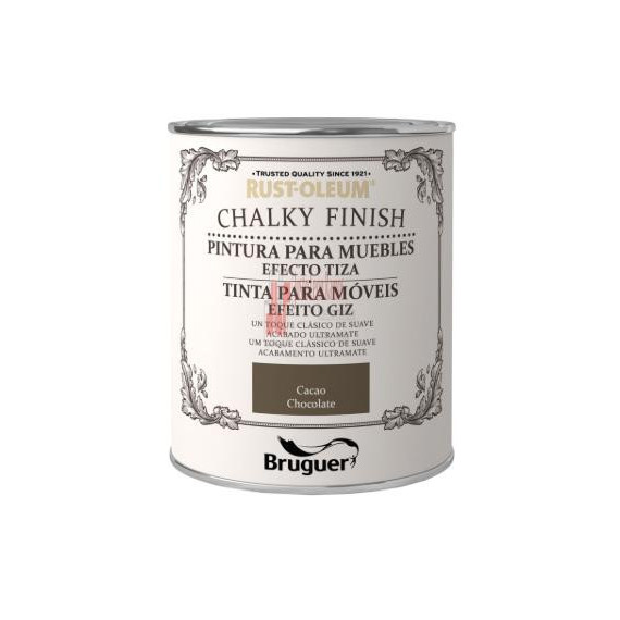 Pintura Chalky Muebles Cacao 750 Ml