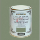 Pintura Chalky Muebles Oliva 750 Ml