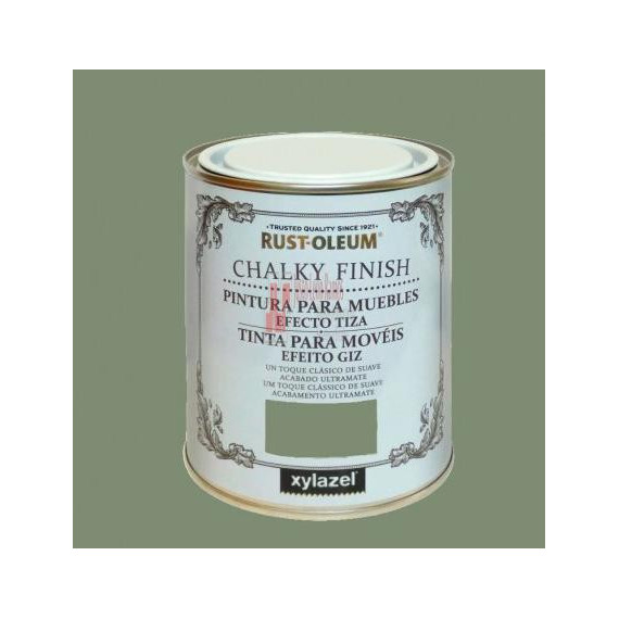 Pintura Chalky Muebles Oliva 750 Ml