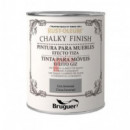 Pintura Chalky Muebles Gris Invernal 750 Ml