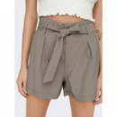 Onlaris Cintura Alta Corte Regular Shorts de ONLY