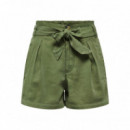 Onlaris Cintura Alta Corte Regular Shorts de ONLY