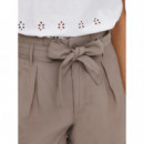 Onlaris Cintura Alta Corte Regular Shorts de ONLY