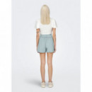 Onlaris Cintura Alta Corte Regular Shorts de ONLY