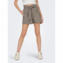 Onlaris Cintura Alta Corte Regular Shorts de ONLY