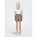 Onlaris Cintura Alta Corte Regular Shorts de ONLY