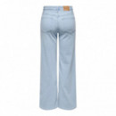 Vaqueros Wide Leg Madison Blush de Talle Alto ONLY