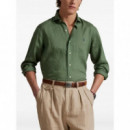 Polo RALPH LAUREN - Cubdppcs-long Sleeve-sport Shirt - Fatigue - 710966294027/FATIGUE