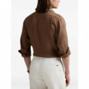 Polo RALPH LAUREN - Cubdppcs-long Sleeve-sport Shirt - Fall Brown PF25 - 710966294026/FALL Brown PF25