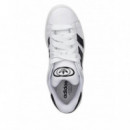 ADIDAS ORIGINALS - Campus 00S - Ftwwht Cblack Cblack - JP9998/FTWWHT Cblack Cblack