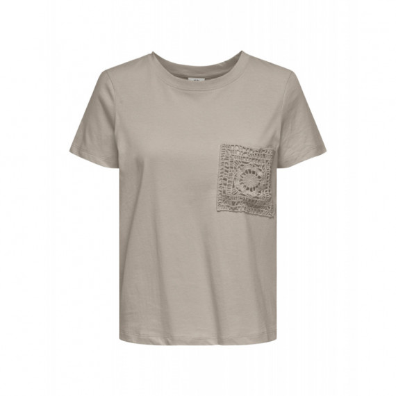 JACQUELINE DE YONG Camisetas Mujer Camiseta Jdy Selma Chateau Gray