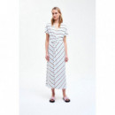 Vestidos Vestido CKS Demosi Dark Brown