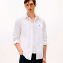 Camisa Flex de Popelín con Corte Regular  TOMMY HILFIGER