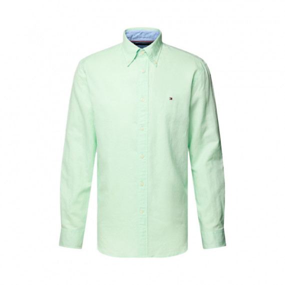 Camisa Linen Blend Solid  TOMMY HILFIGER