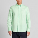 Camisa Linen Blend Solid  TOMMY HILFIGER