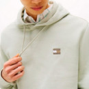 Sudadera con Capucha, Cordón y Parche Tonal  TOMMY HILFIGER