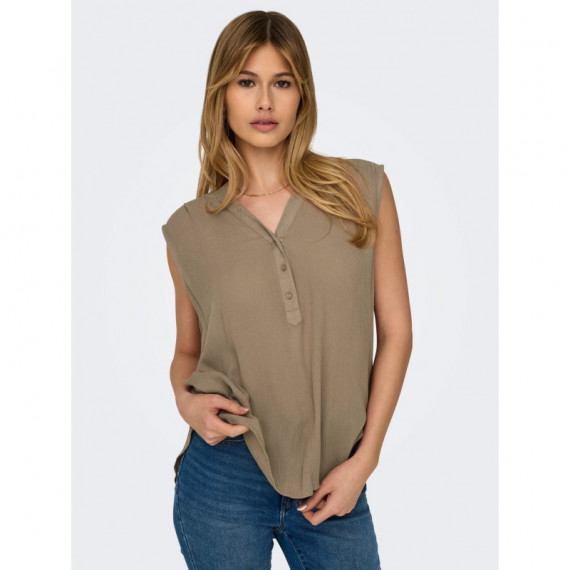 Onljette Top Fluido sin Mangas de ONLY