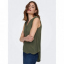 Onljette Top Fluido sin Mangas de ONLY