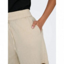 Pantalón Corto Onltiziana de Algodón de ONLY