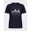 Camiseta Onlcharlotte City de ONLY