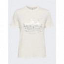 Camiseta Onlcharlotte City de ONLY