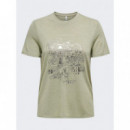 Camiseta Onlcharlotte City de ONLY