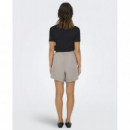 Pantalón Corto Tiro Alto Onlkenya Life de ONLY