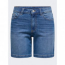 Vaqueros Cortos de Tiro Medio Onlmia de ONLY