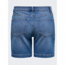 Vaqueros Cortos de Tiro Medio Onlmia de ONLY