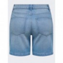 Vaqueros Cortos de Tiro Medio Onlmia de ONLY