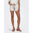 Vaqueros cortos de tiro alto onlKelly de Only