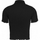 Tjw Slim Smock Polo Black  TOMMY JEANS